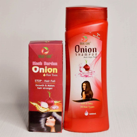 ONION HAIR TONIC AND ONION SHAMPOO COMBO