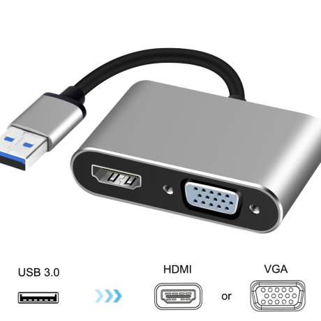 Ugreen USB 3.0 to HDMI+VGA converter